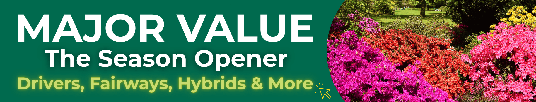 The Masters Golf Clubs Promo